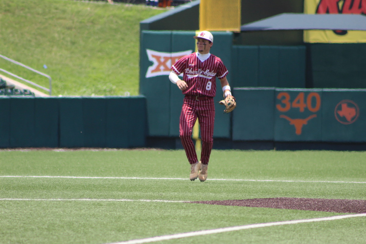 Texarkana Liberty-Eylau Canyon Randall 4A UIL state semifinals Texas baseball playoffs 060723 Andrew McCulloch 200